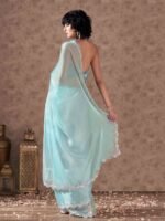 Jimmy Choo Designer Chiffon Saree – Lightweight, Elegant & Trendy for Women