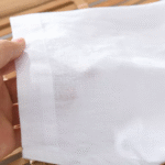 Men's White Cotton Half Sleeve Mandarin Collar Shirt